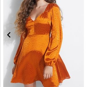 Flirty Flouncy Mini Dress by GUESS